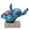 Enesco - Tradizione Disney di Jim Shore - Lilo e Stich - Stitch che coccola un cuore
