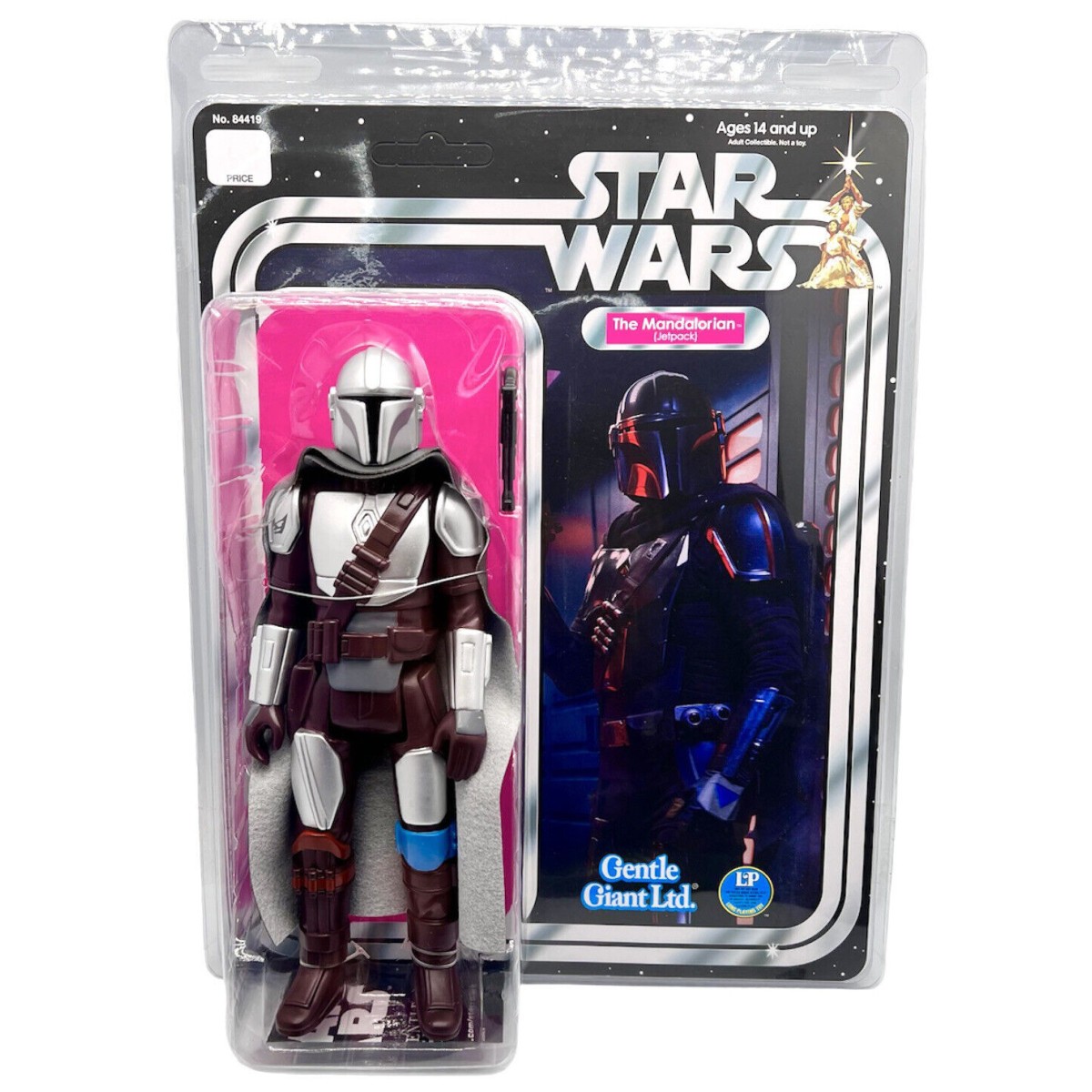 Gentle Giant Star Wars Jumbo Vintage Kenner Il Mandaloriano (Armatura Beskar)