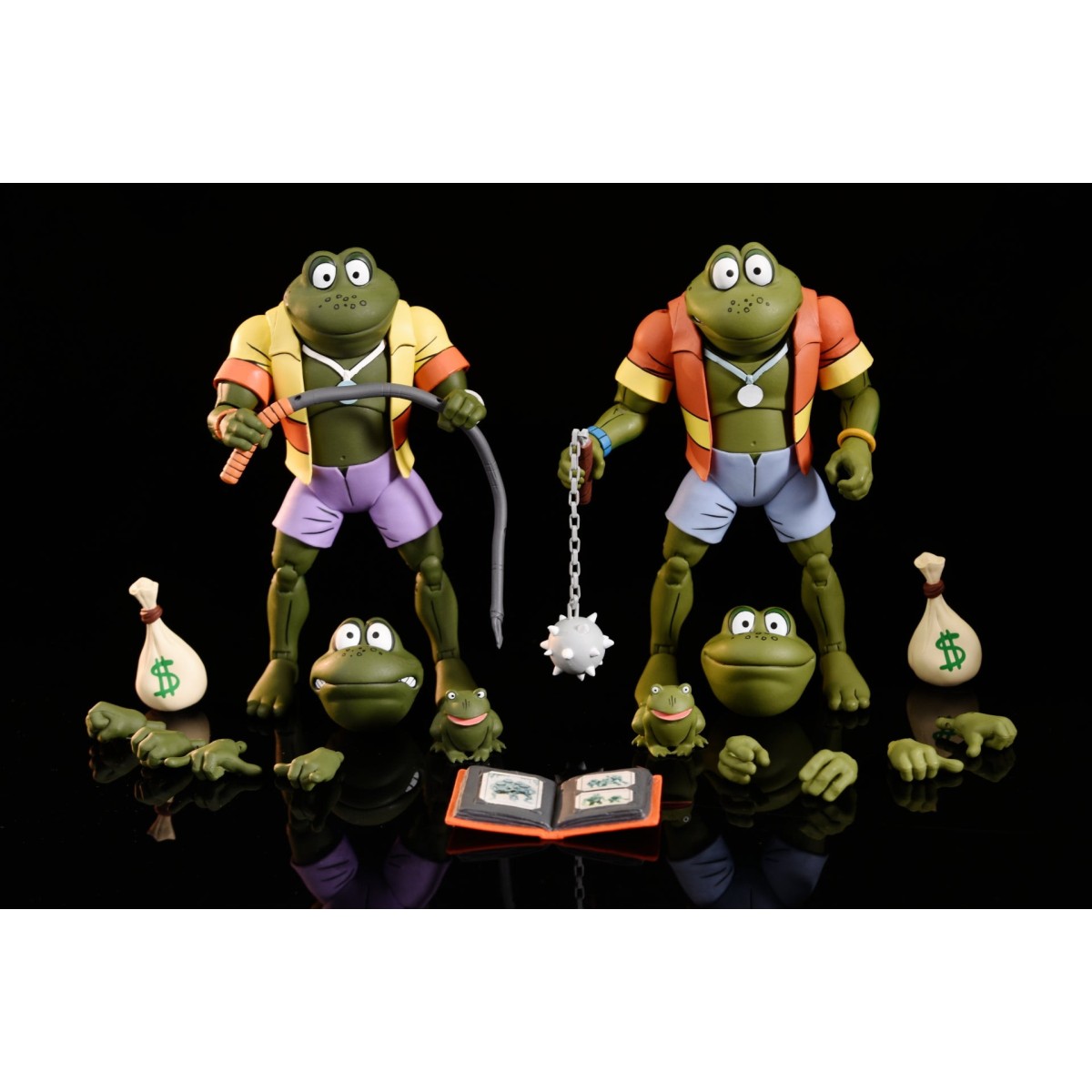 Neca - TMNT - Tartarughe Ninja - Napoleone e Atilla Frog 2-pack