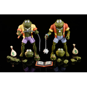 Neca - TMNT - Tartarughe Ninja - Napoleone e Atilla Frog 2-pack