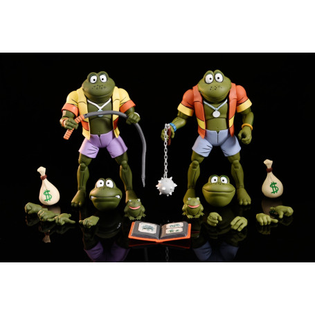 Neca - TMNT - Tartarughe Ninja - Napoleone e Atilla Frog 2-pack