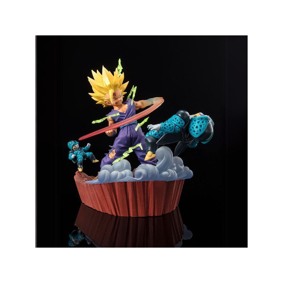 Bandai Dragon Ball Z Figuarts Zero Extra Battle - Super Saiyan 2 Son Gohan - Rabbia che esplode in potenza