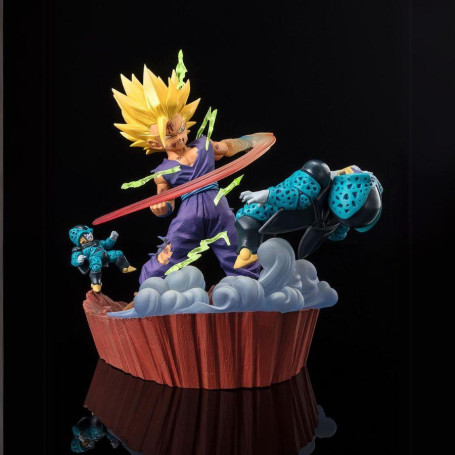 Bandai Dragon Ball Z Figuarts Zero Extra Battle - Super Saiyan 2 Son Gohan - Rabbia che esplode in potenza