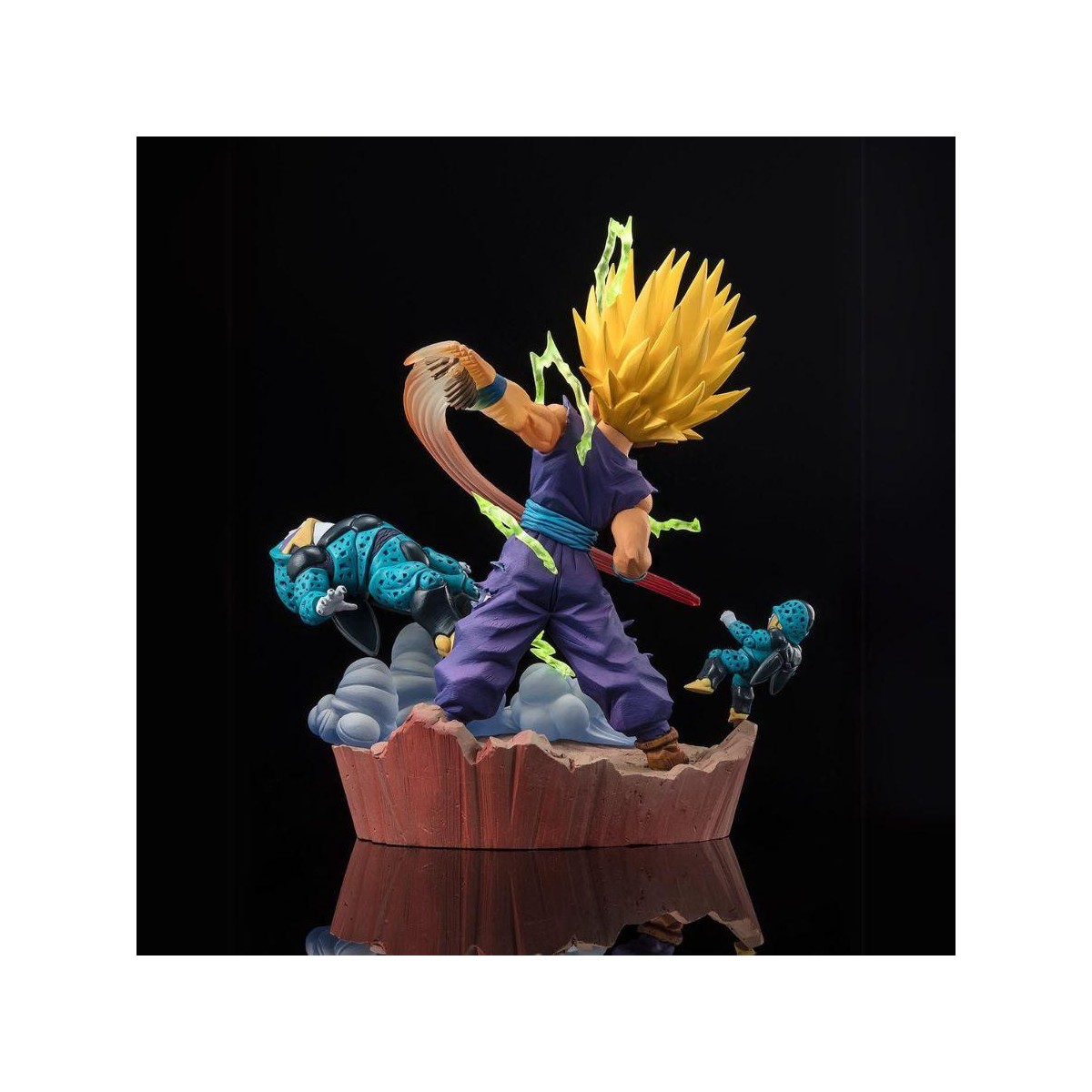 Bandai Dragon Ball Z Figuarts Zero Extra Battle - Super Saiyan 2 Son Gohan - Rabbia che esplode in potenza