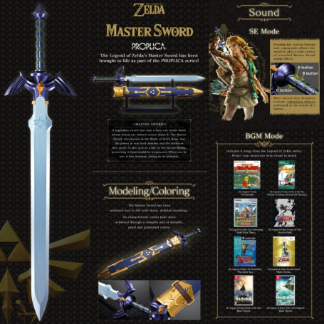 Bandai Tamashii - Proplica The Legend of Zelda - Master Sword