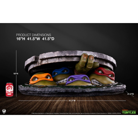 Premium Collectibles Studio PCS - TMNT: Underground diorama in scala 1:1 - Teenage Mutant Ninja Turtles