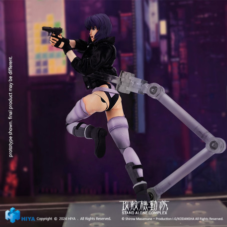 HIYA TOYS - Serie Exquisite Super - MOTOKO KUSANAGI 1/12 - Complesso stand alone GITS