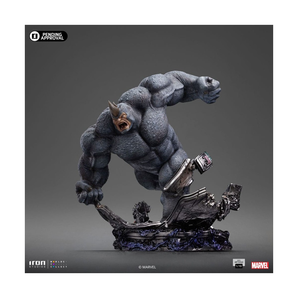 Iron Studios Marvel Spider-Man Vs Villains - Rhino BDS Art Scala 1/10