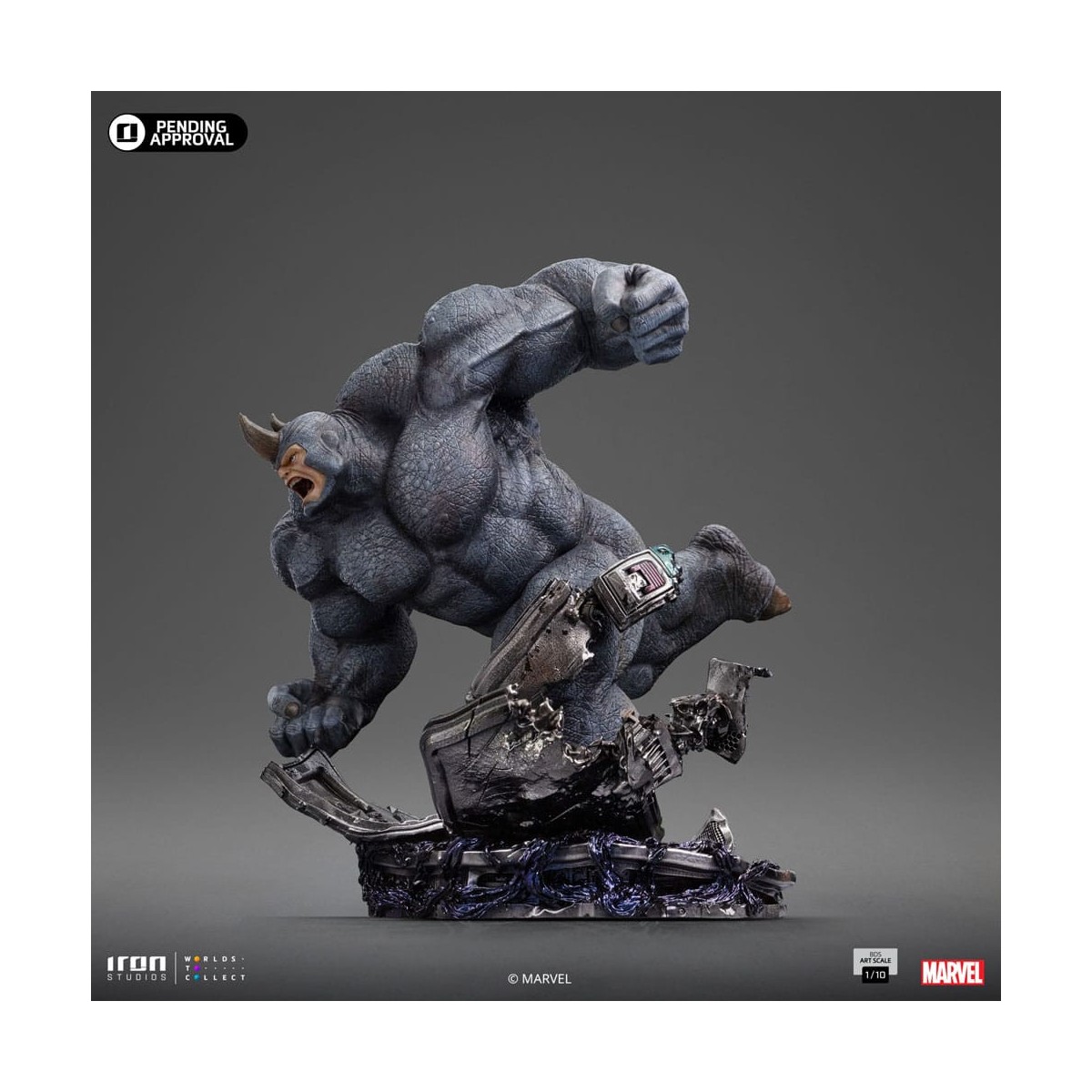 Iron Studios Marvel Spider-Man Vs Villains - Rhino BDS Art Scala 1/10
