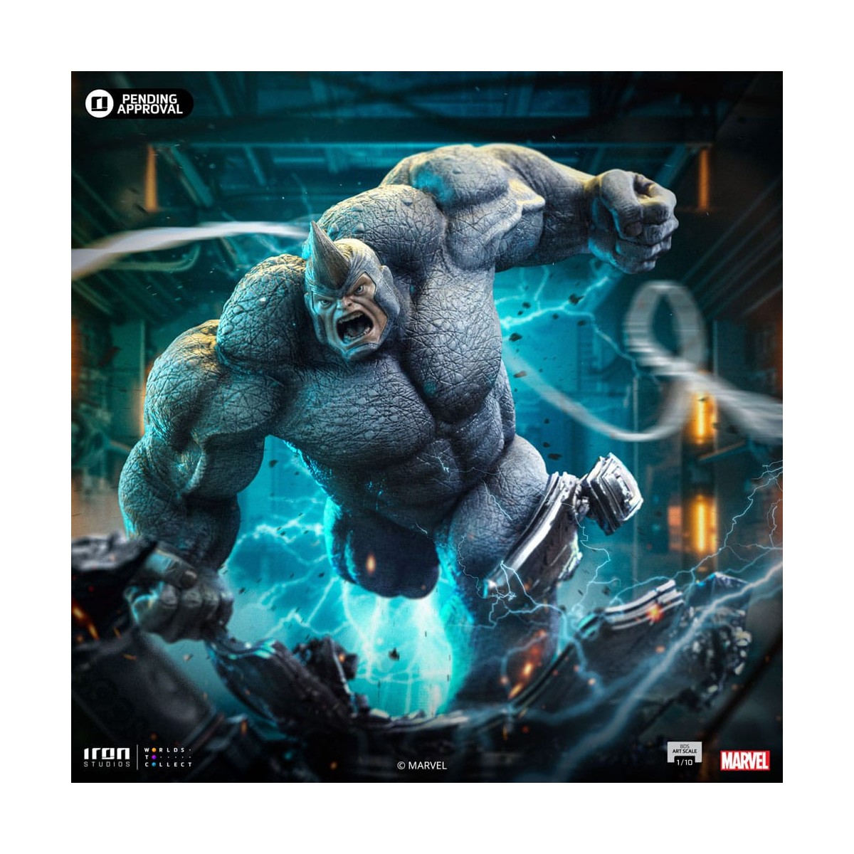 Iron Studios Marvel Spider-Man Vs Villains - Rhino BDS Art Scala 1/10