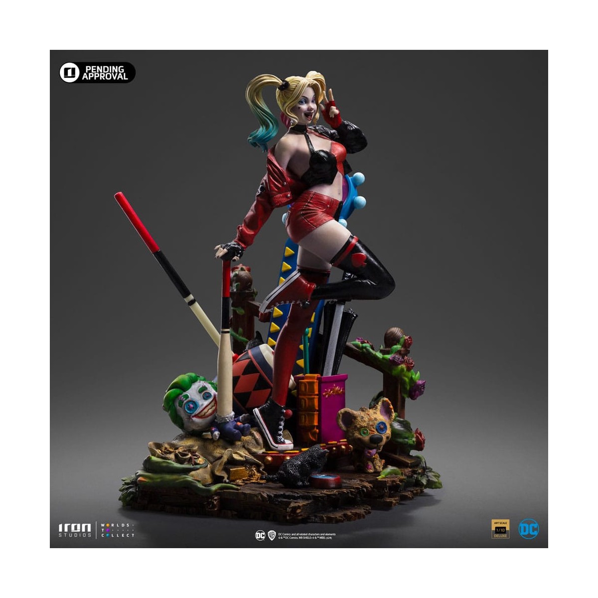 Iron Studios DC Comics - Harley Quinn (Gotham City Sirens) Deluxe Arts Scala 1/10