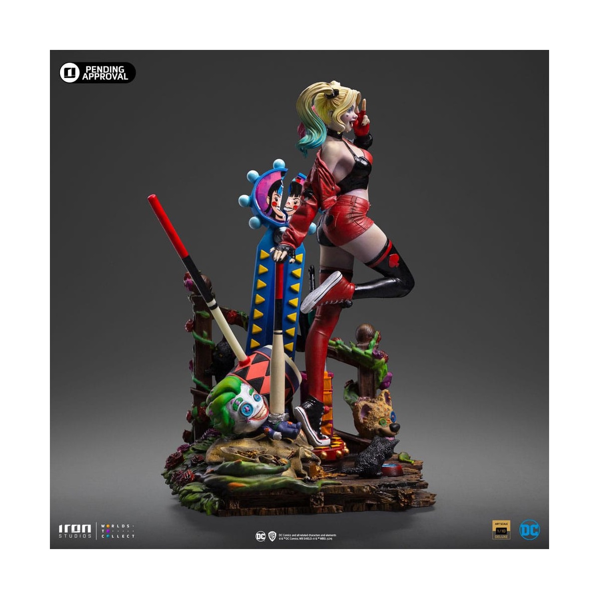Iron Studios DC Comics - Harley Quinn (Gotham City Sirens) Deluxe Arts Scala 1/10