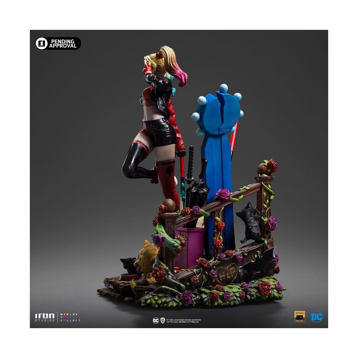 Iron Studios DC Comics - Harley Quinn (Gotham City Sirens) Deluxe Arts Scala 1/10