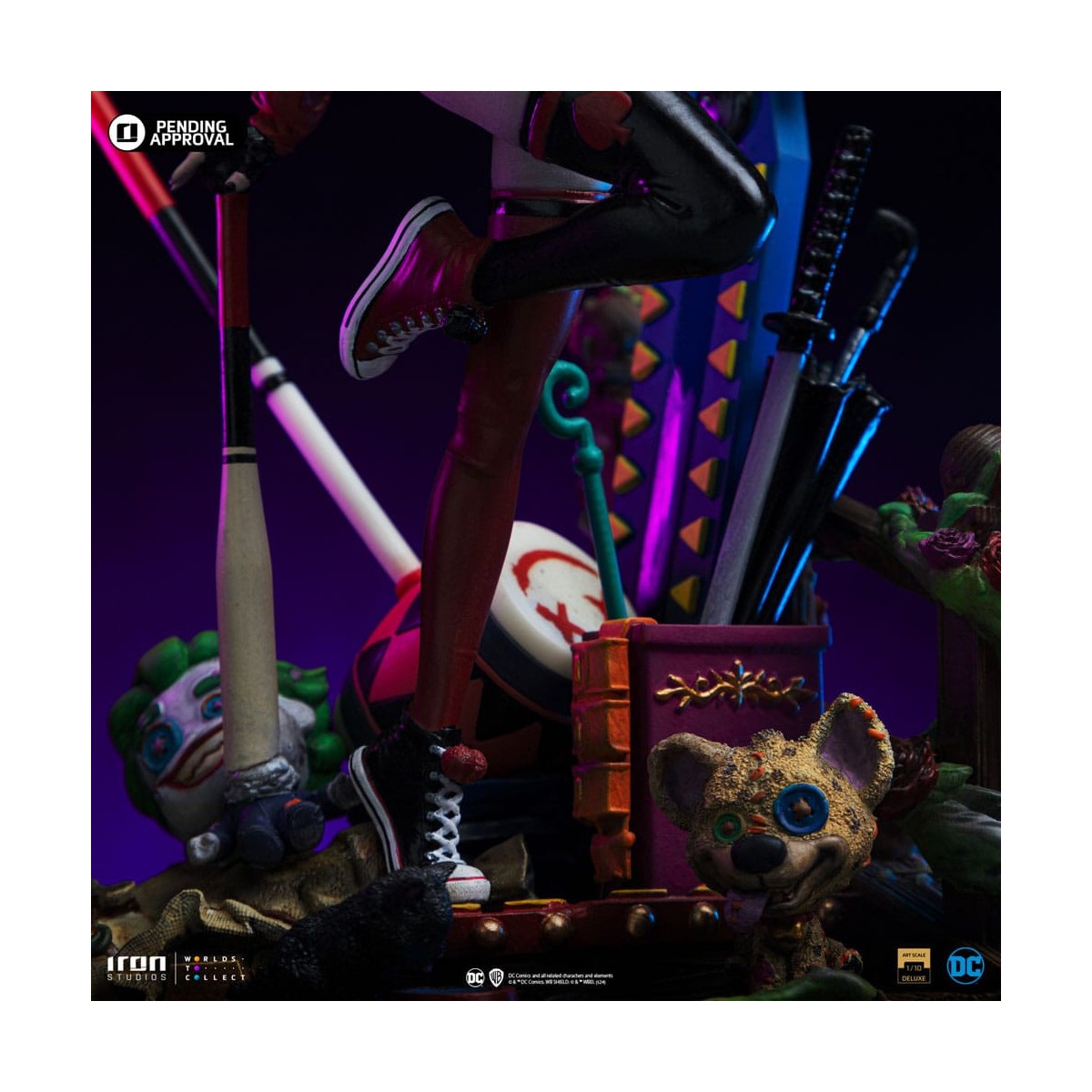 Iron Studios DC Comics - Harley Quinn (Gotham City Sirens) Deluxe Arts Scala 1/10