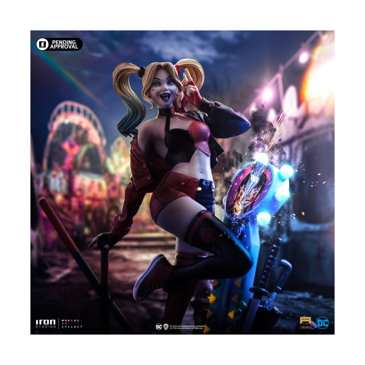 Iron Studios DC Comics - Harley Quinn (Gotham City Sirens) Deluxe Arts Scala 1/10