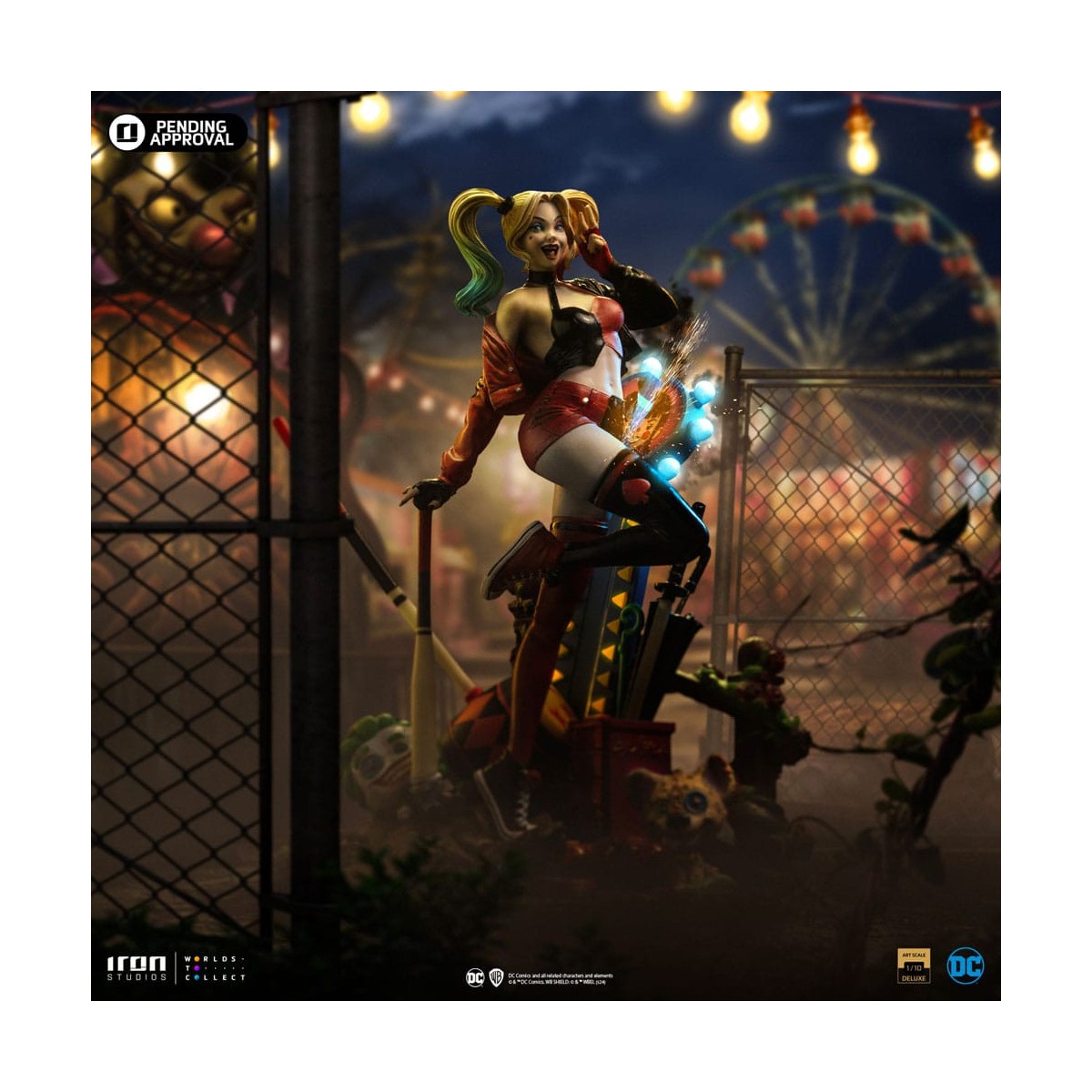 Iron Studios DC Comics - Harley Quinn (Gotham City Sirens) Deluxe Arts Scala 1/10