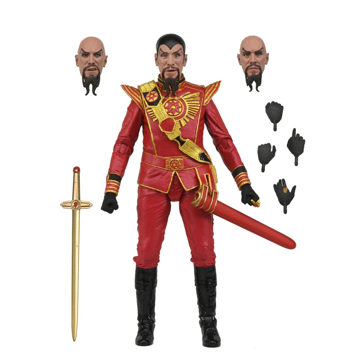 Neca - ULTIMATE MING (ABITO MILITARE ROSSO) - Flash Gordon (1980)