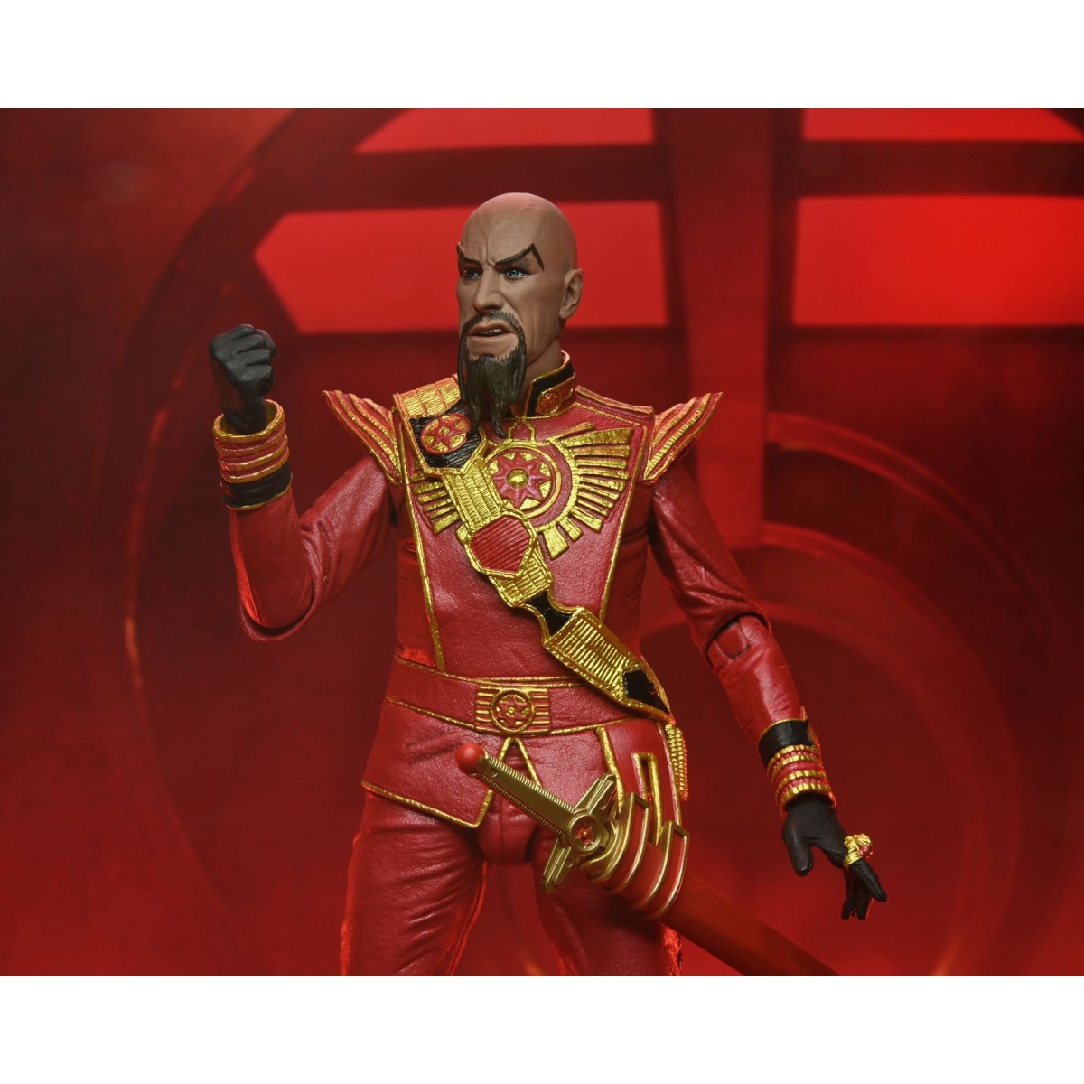 Neca - ULTIMATE MING (ABITO MILITARE ROSSO) - Flash Gordon (1980)