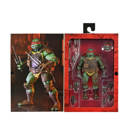 NECA - IDW Comics - Ultimate RAPHAEL L'ultimo Ronin - TMNT - Teenage Mutant Ninja Turtles