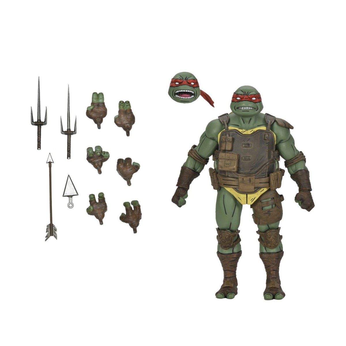 NECA - IDW Comics - Ultimate RAPHAEL L'ultimo Ronin - TMNT - Teenage Mutant Ninja Turtles