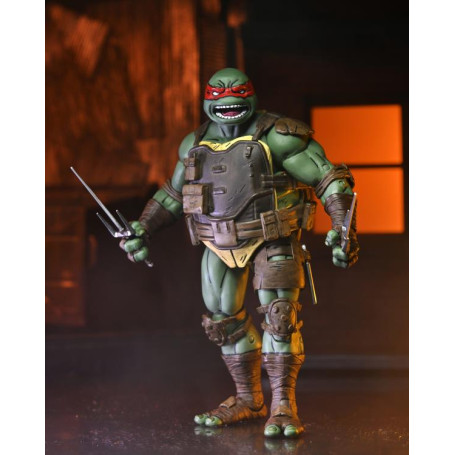 NECA - IDW Comics - Ultimate RAPHAEL L'ultimo Ronin - TMNT - Teenage Mutant Ninja Turtles