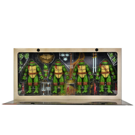 NECA - Mirage Comics - SET LEONARDO, RAFFAELLO, MICHELANGELO E DONATELLO - TMNT