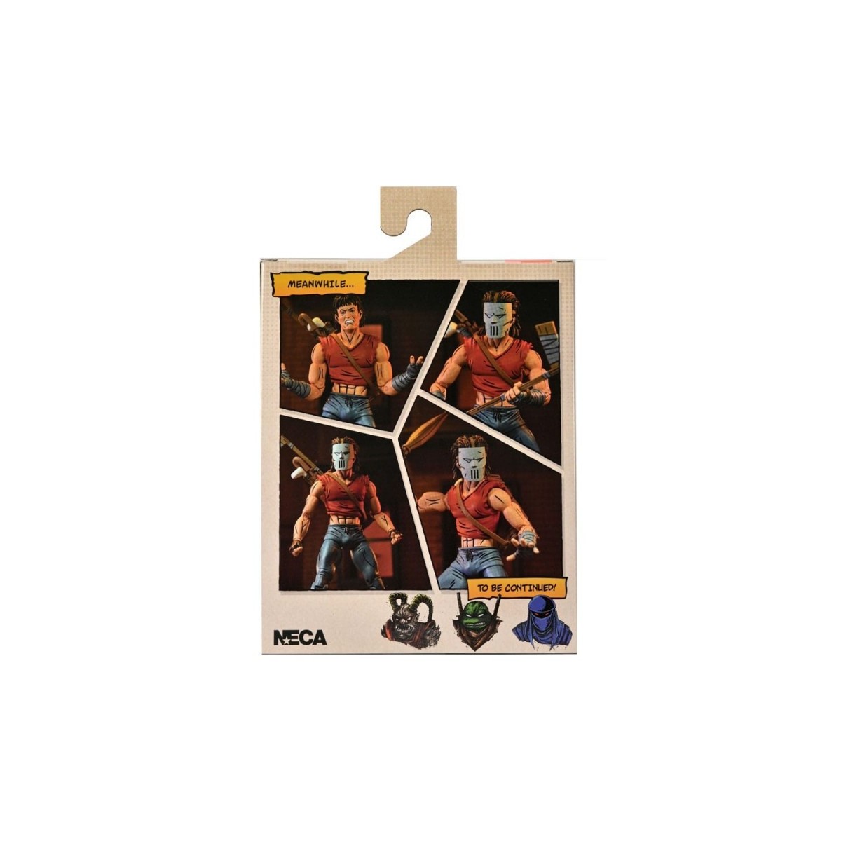 NECA - Mirage Comics Casey Jones in camicia rossa TMNT - Teenage Mutant Ninja Turtles