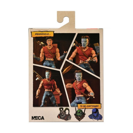 NECA - Mirage Comics Casey Jones in camicia rossa TMNT - Teenage Mutant Ninja Turtles