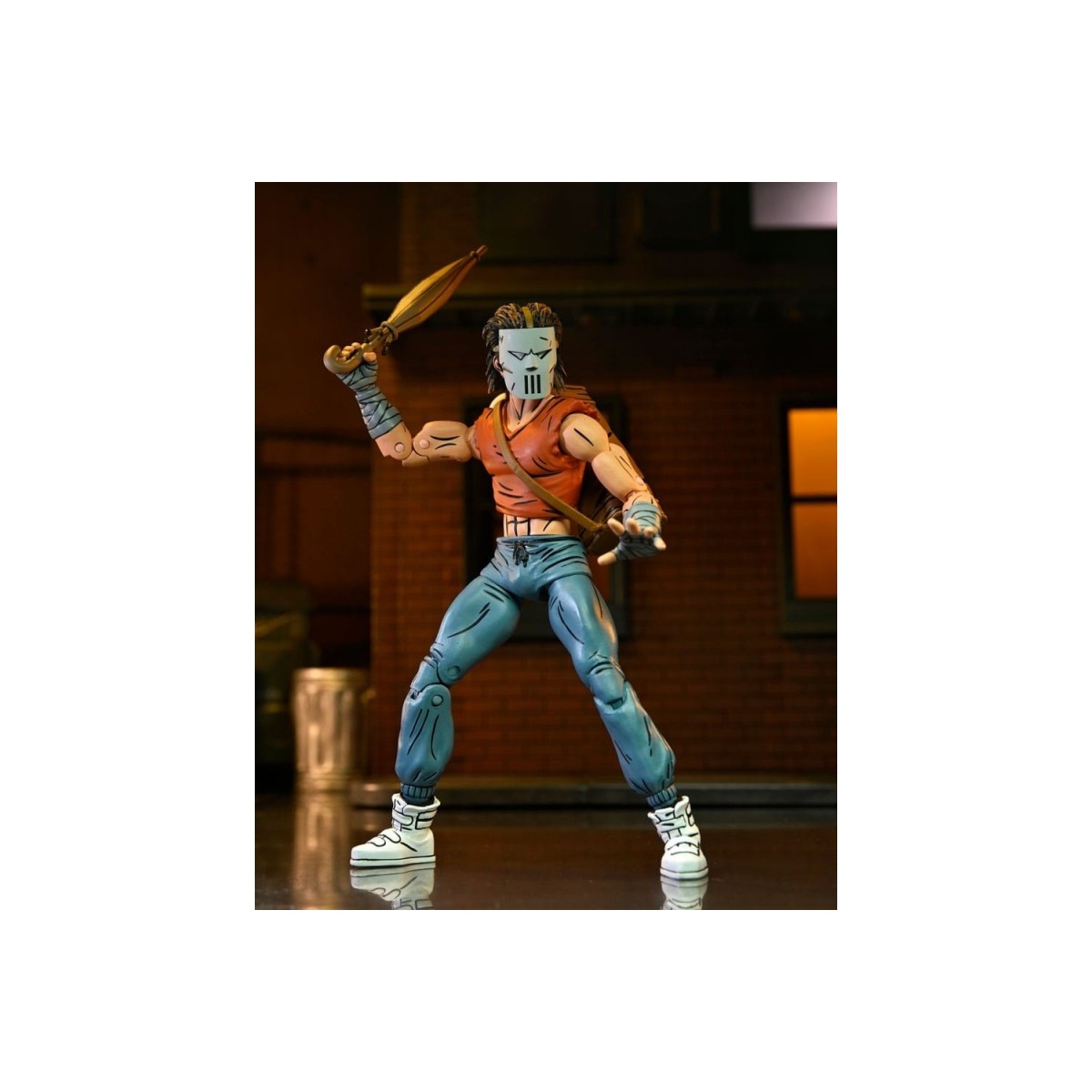 NECA - Mirage Comics Casey Jones in camicia rossa TMNT - Teenage Mutant Ninja Turtles