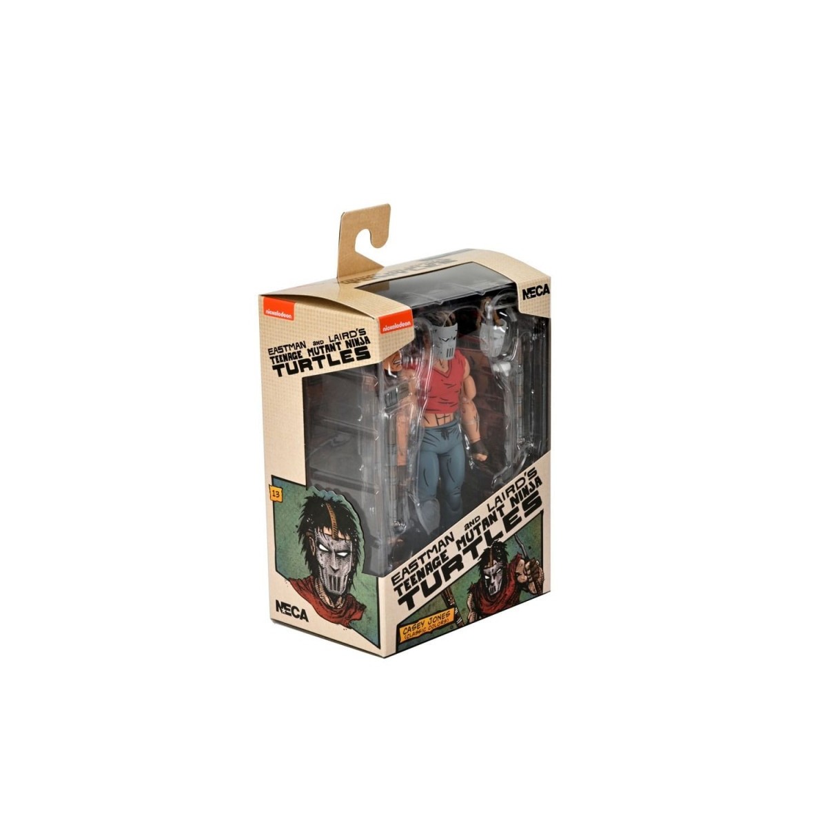 NECA - Mirage Comics Casey Jones in camicia rossa TMNT - Teenage Mutant Ninja Turtles