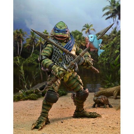 NECA - Ultimate Leonardo come creatura - Universal Monsters x TMNT