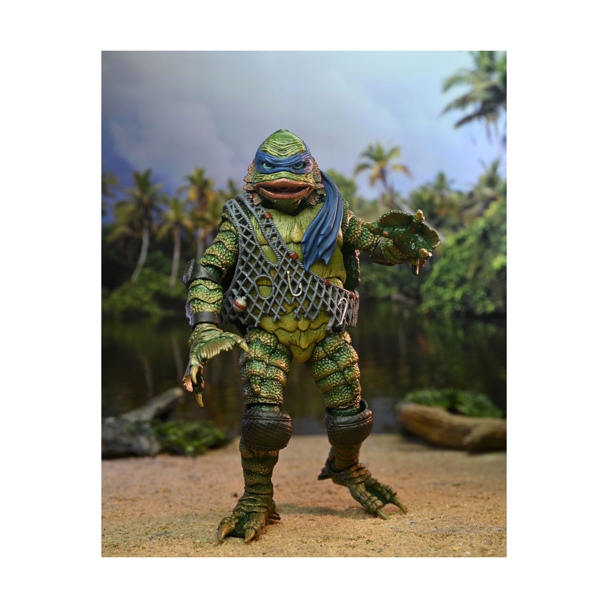 NECA - Ultimate Leonardo come creatura - Universal Monsters x TMNT