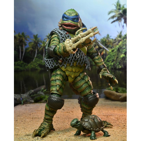 NECA - Ultimate Leonardo come creatura - Universal Monsters x TMNT