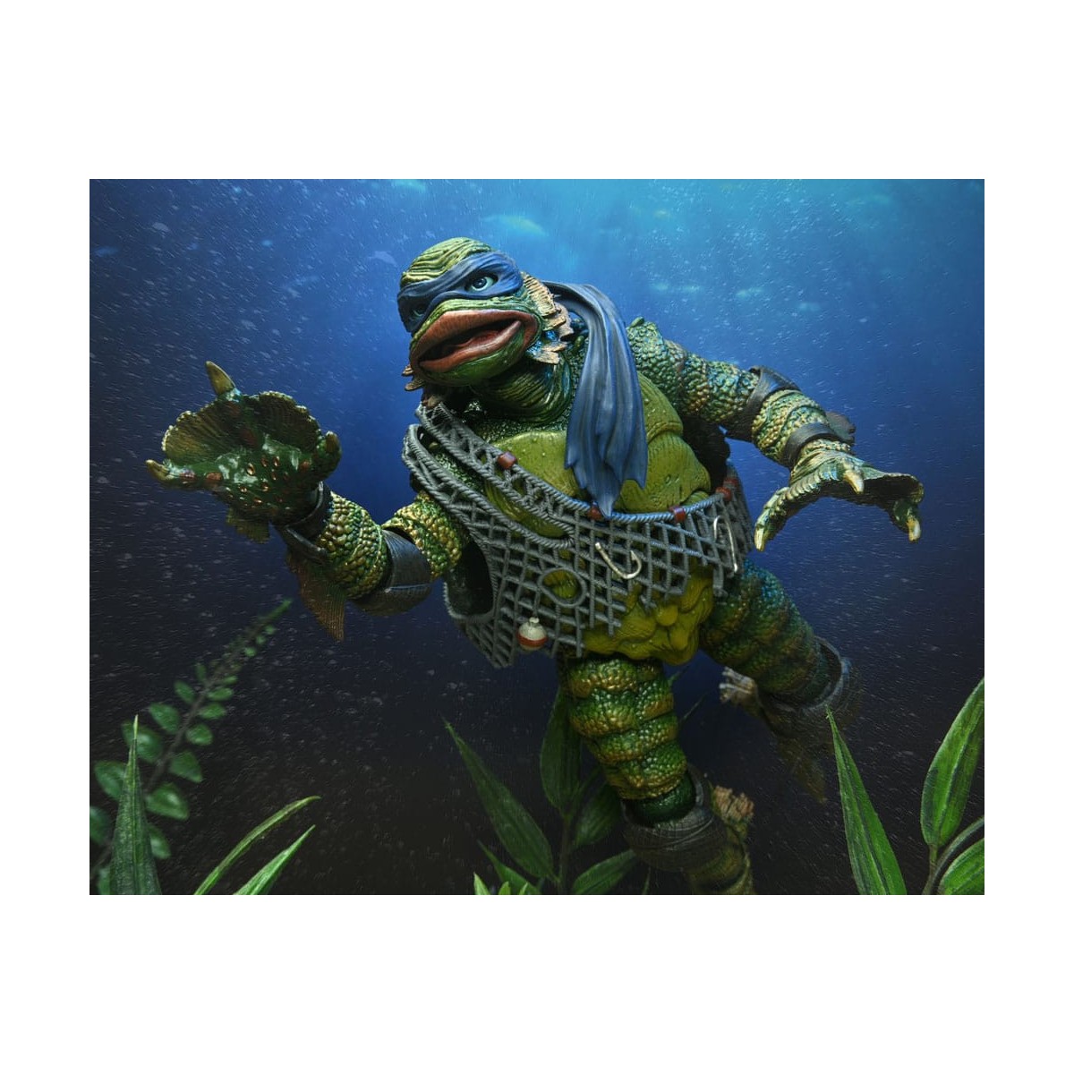 NECA - Ultimate Leonardo come creatura - Universal Monsters x TMNT