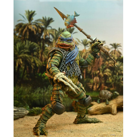 NECA - Ultimate Leonardo come creatura - Universal Monsters x TMNT