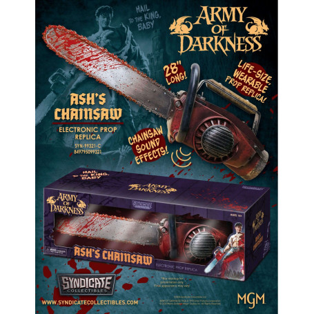 Syndicate Army of Darkness Réplique Prop Ash's Chainsaw 71 cm