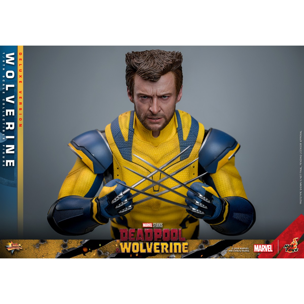 Hot Toys Marvel Deadpool e Wolverine - Wolverine MMS 1/6 Versione Deluxe