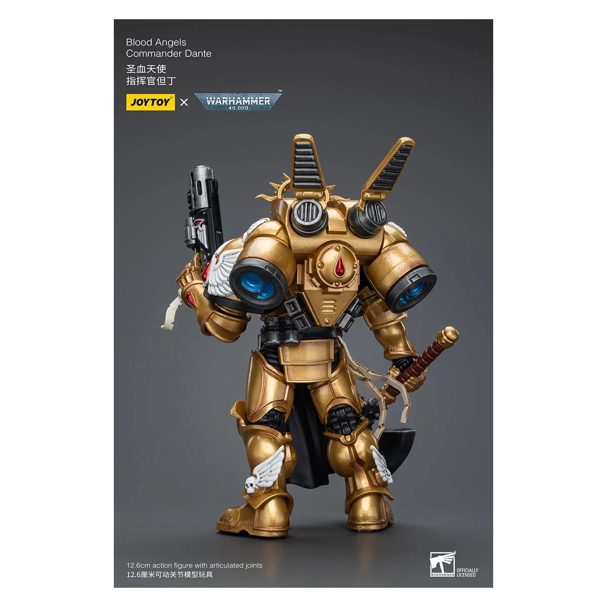 JoyToy Space Marine - Angeli del Sangue Comandante Dante - 1/18 - Warhammer 40K