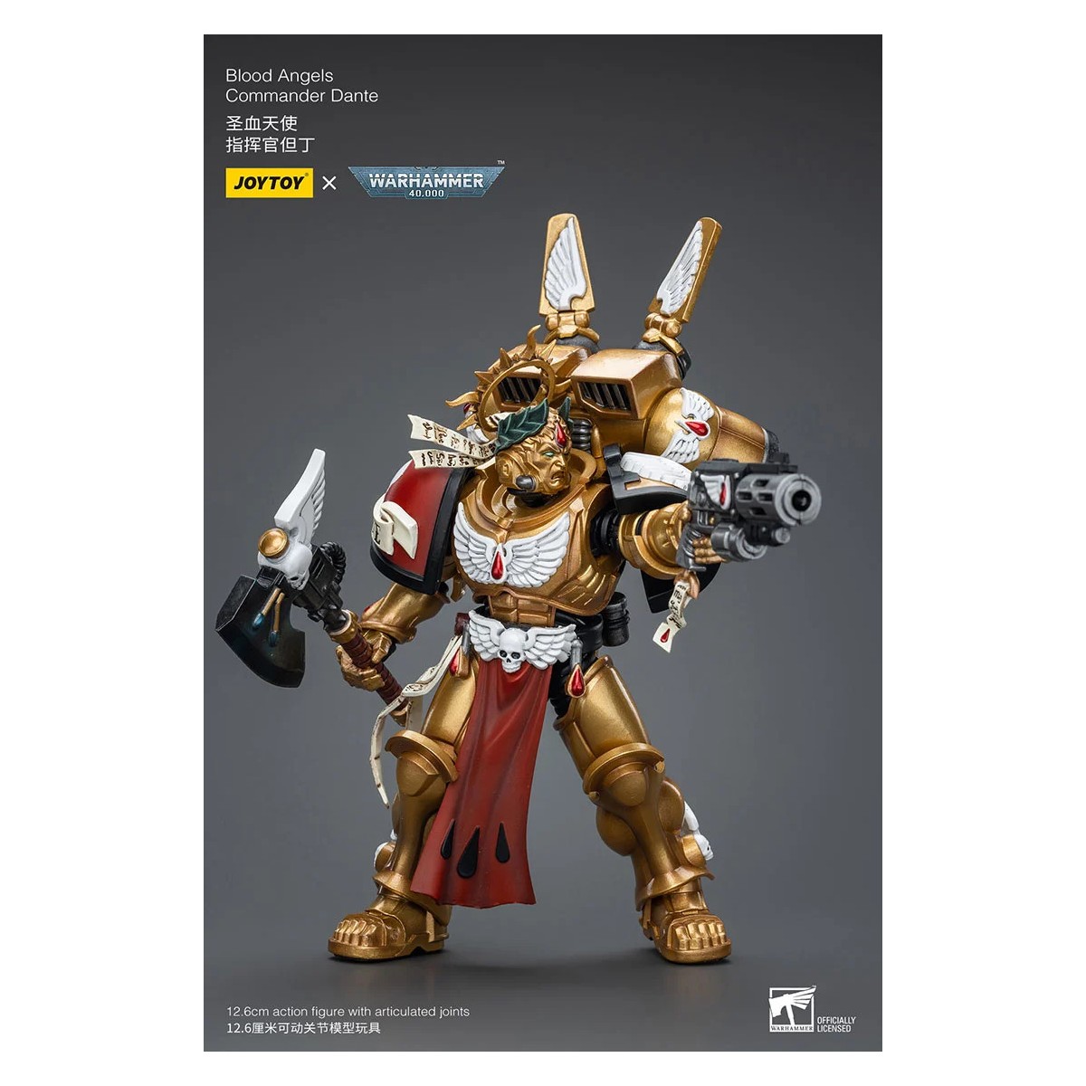 JoyToy Space Marine - Angeli del Sangue Comandante Dante - 1/18 - Warhammer 40K