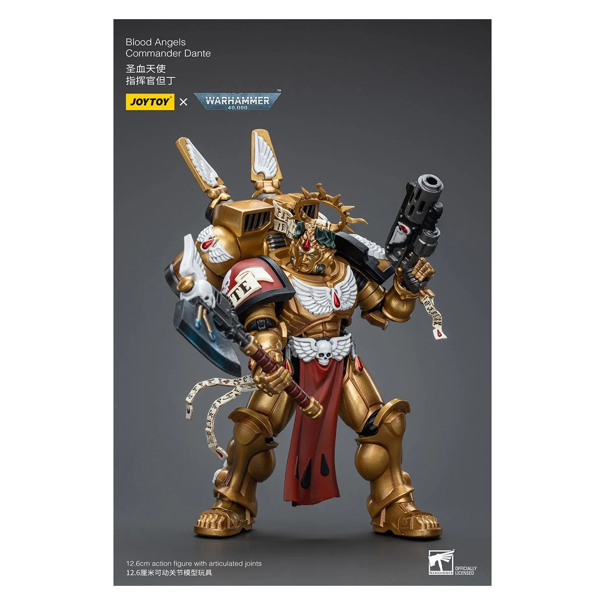 JoyToy Space Marine - Angeli del Sangue Comandante Dante - 1/18 - Warhammer 40K