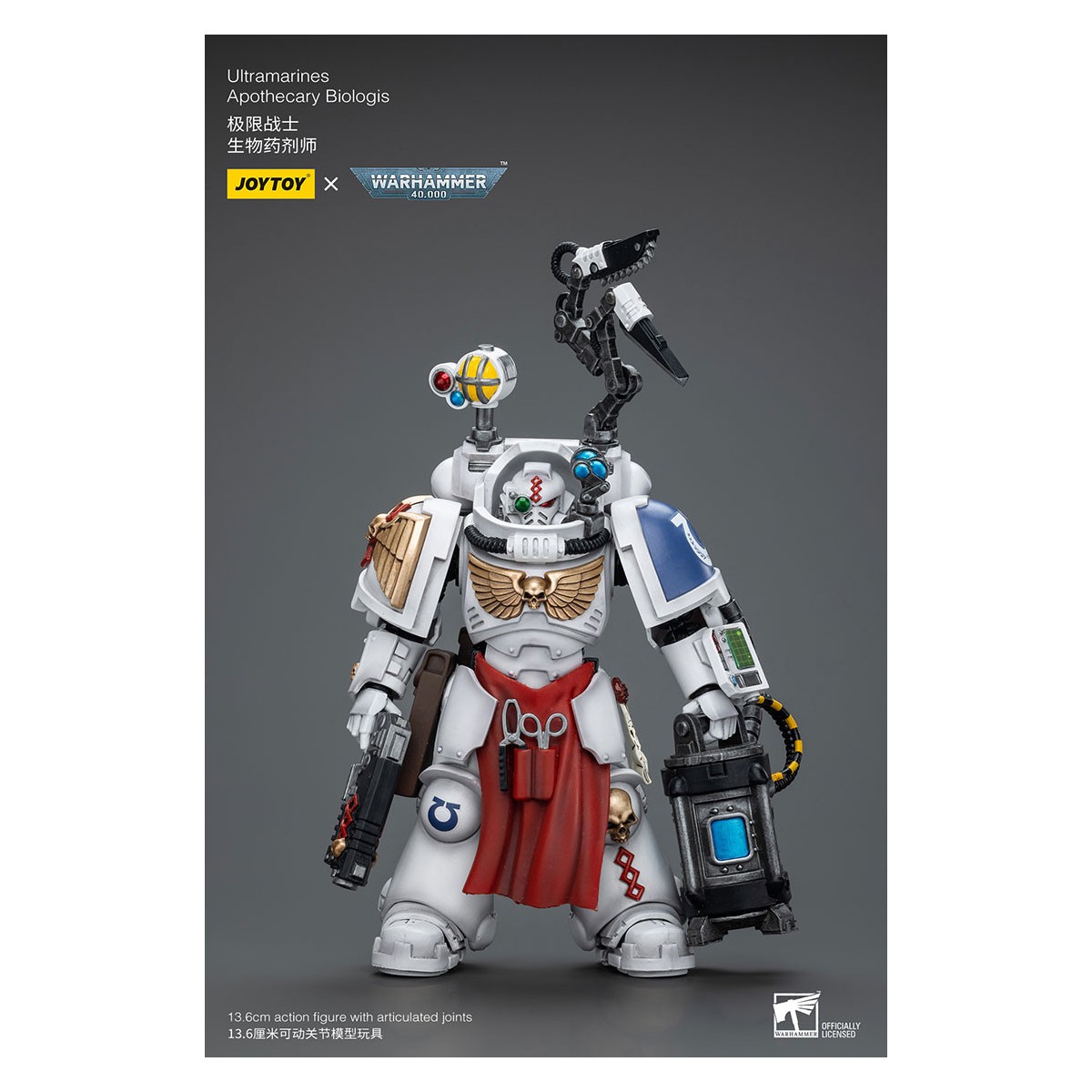JoyToy Space Marine - Ultramarines - Speziale Biologo 1/18 - Warhammer 40K