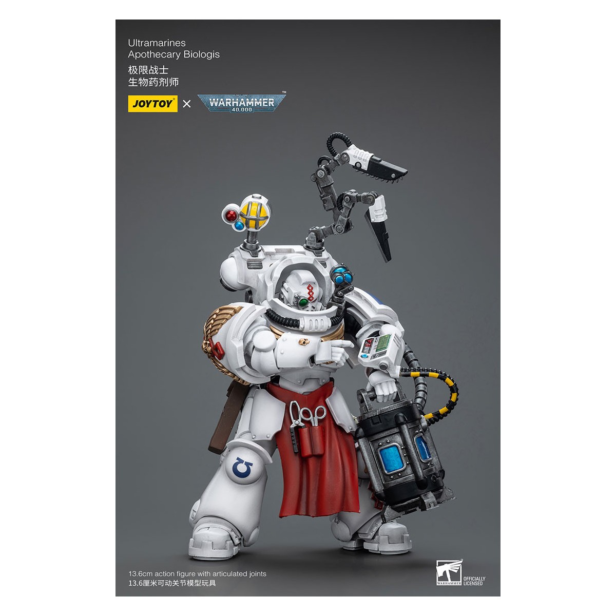 JoyToy Space Marine - Ultramarines - Speziale Biologo 1/18 - Warhammer 40K