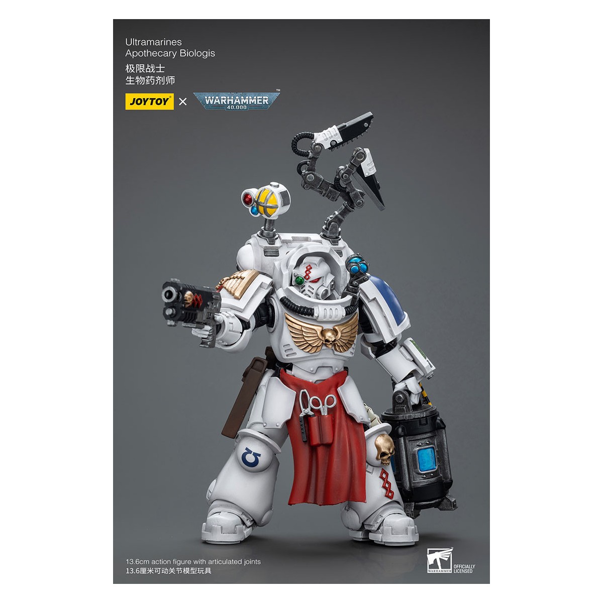 JoyToy Space Marine - Ultramarines - Speziale Biologo 1/18 - Warhammer 40K