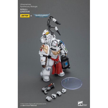 JoyToy Space Marine - Ultramarines - Speziale Biologo 1/18 - Warhammer 40K