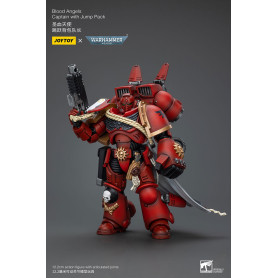 JoyToy Space Marines - Capitano degli Angeli del Sangue con Jump Pack - 1/18 - Warhammer 40K