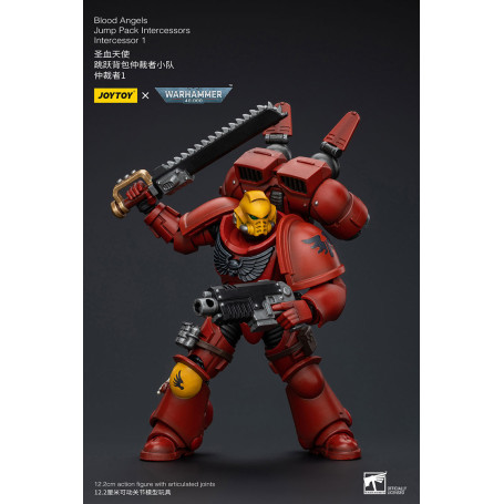 JoyToy Space Marine - Angeli del Sangue Jump Pack Intercessori 1 - 1/18 - Warhammer 40K