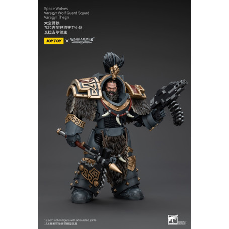 JoyToy Space Marine - Lupi Spaziali - Squadra della Guardia del Lupo di Varagyr - Varagyr Thegn 1/18 - L'Eresia di Horus