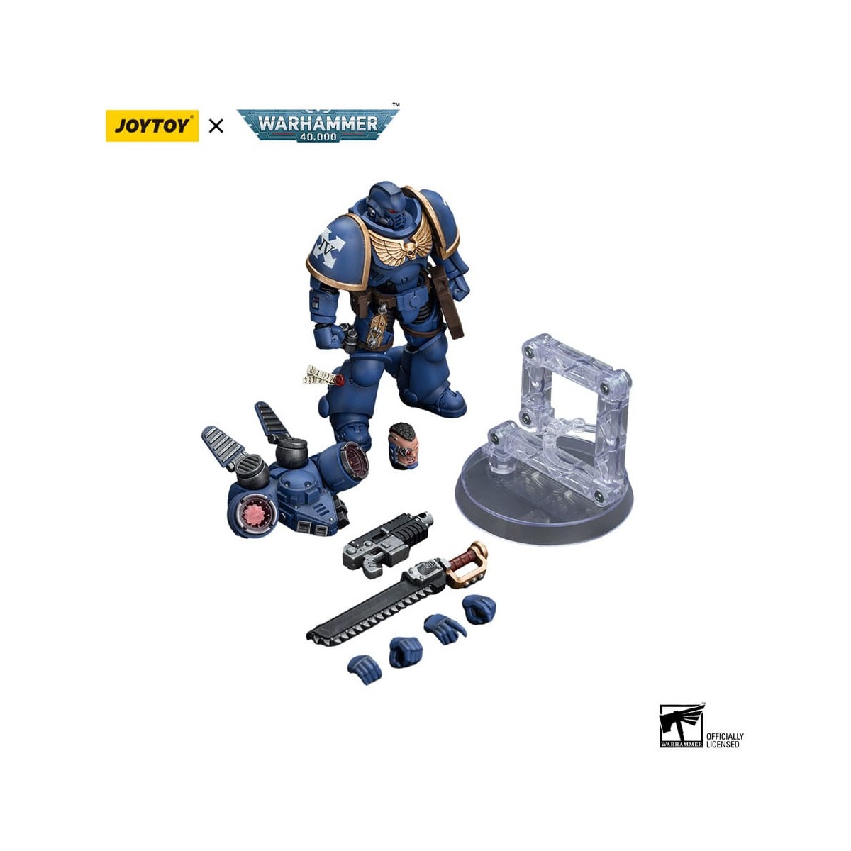 JoyToy - Space Marine - Ultramarines - Jump Pack Intercessor 2 1/18
