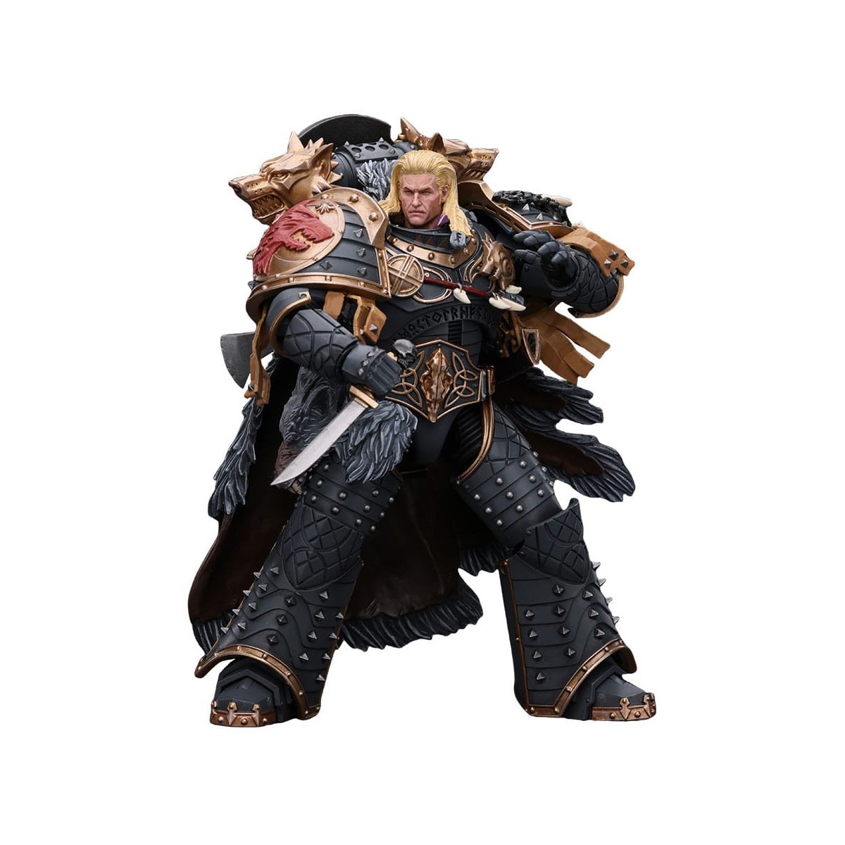 JoyToy Space Marines - Lupi spaziali Leman Russ Primarca della VI Legione - 1/18 - Warhammer L'eresia di Horus