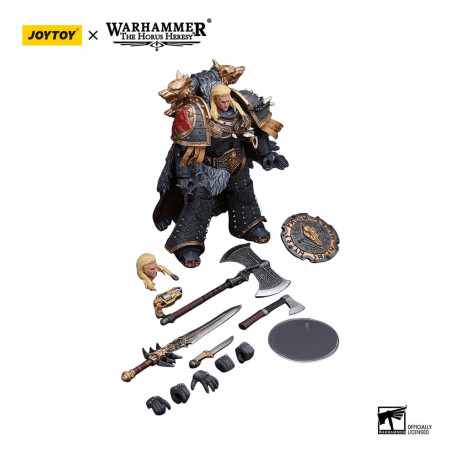JoyToy Space Marines - Lupi spaziali Leman Russ Primarca della VI Legione - 1/18 - Warhammer L'eresia di Horus